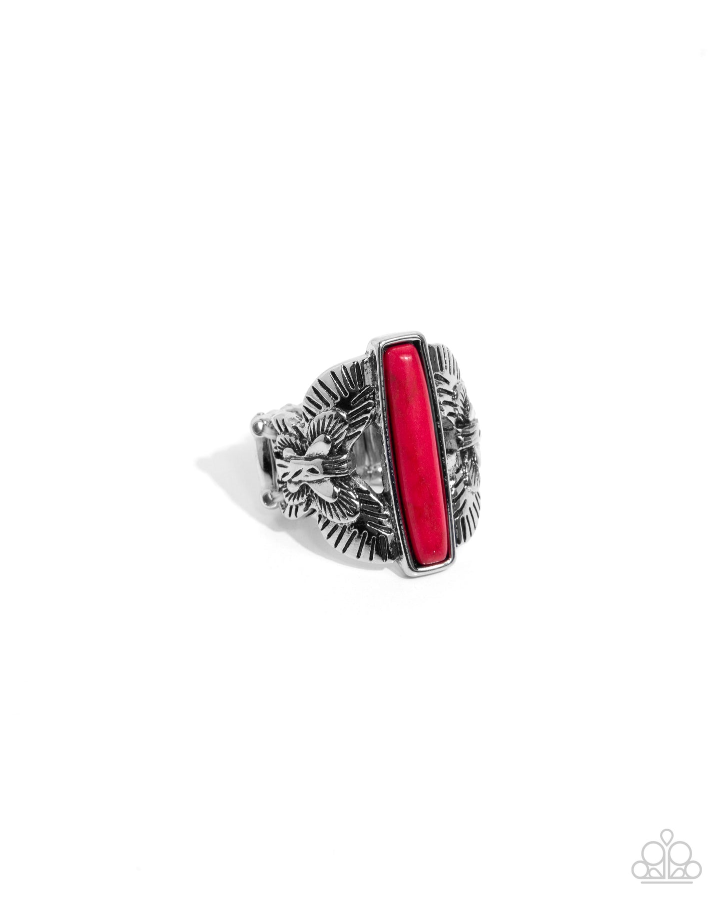 Tropical Theme - red - Paparazzi ring