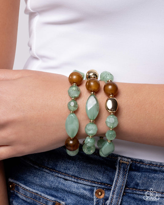Tropical Tribute - green - Paparazzi bracelet