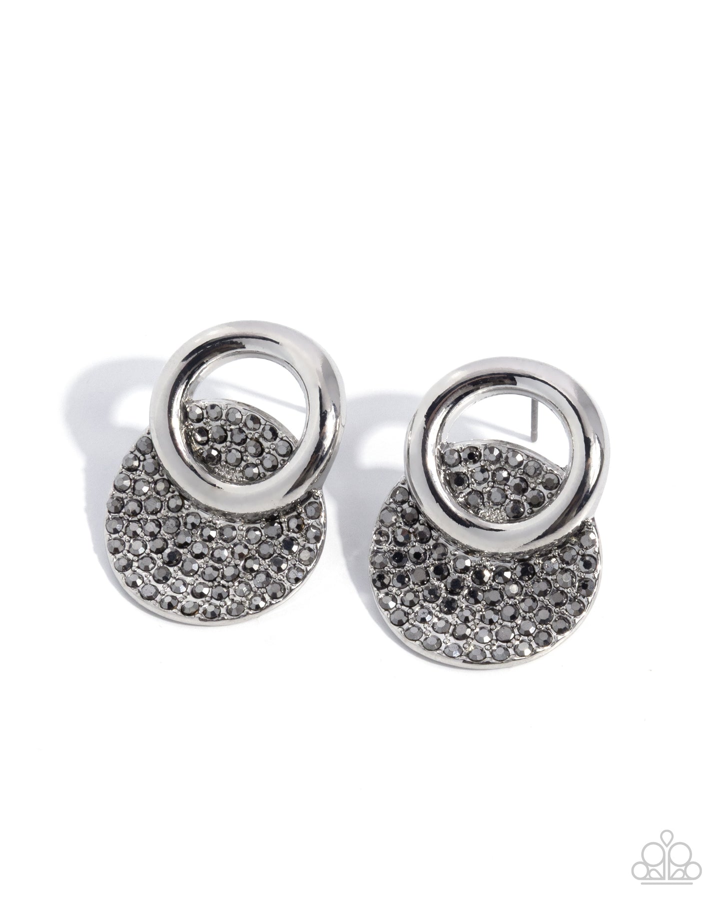 True Twinkle - silver - Paparazzi earrings