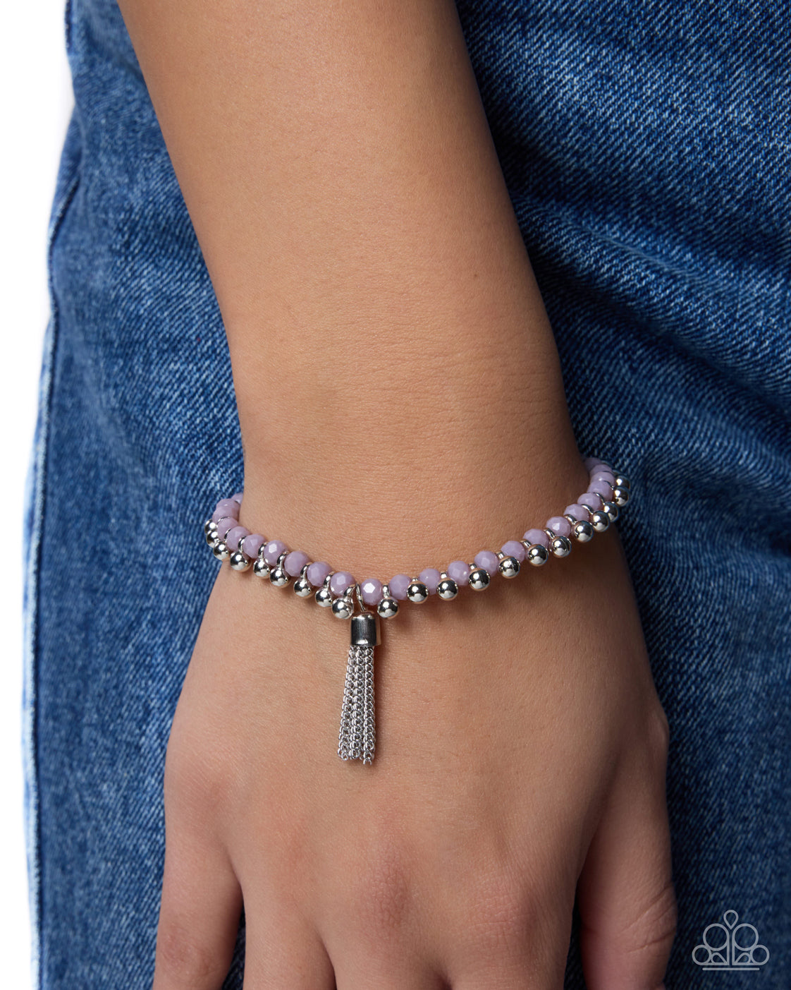 Trustworthy Tassel - purple - Paparazzi bracelet