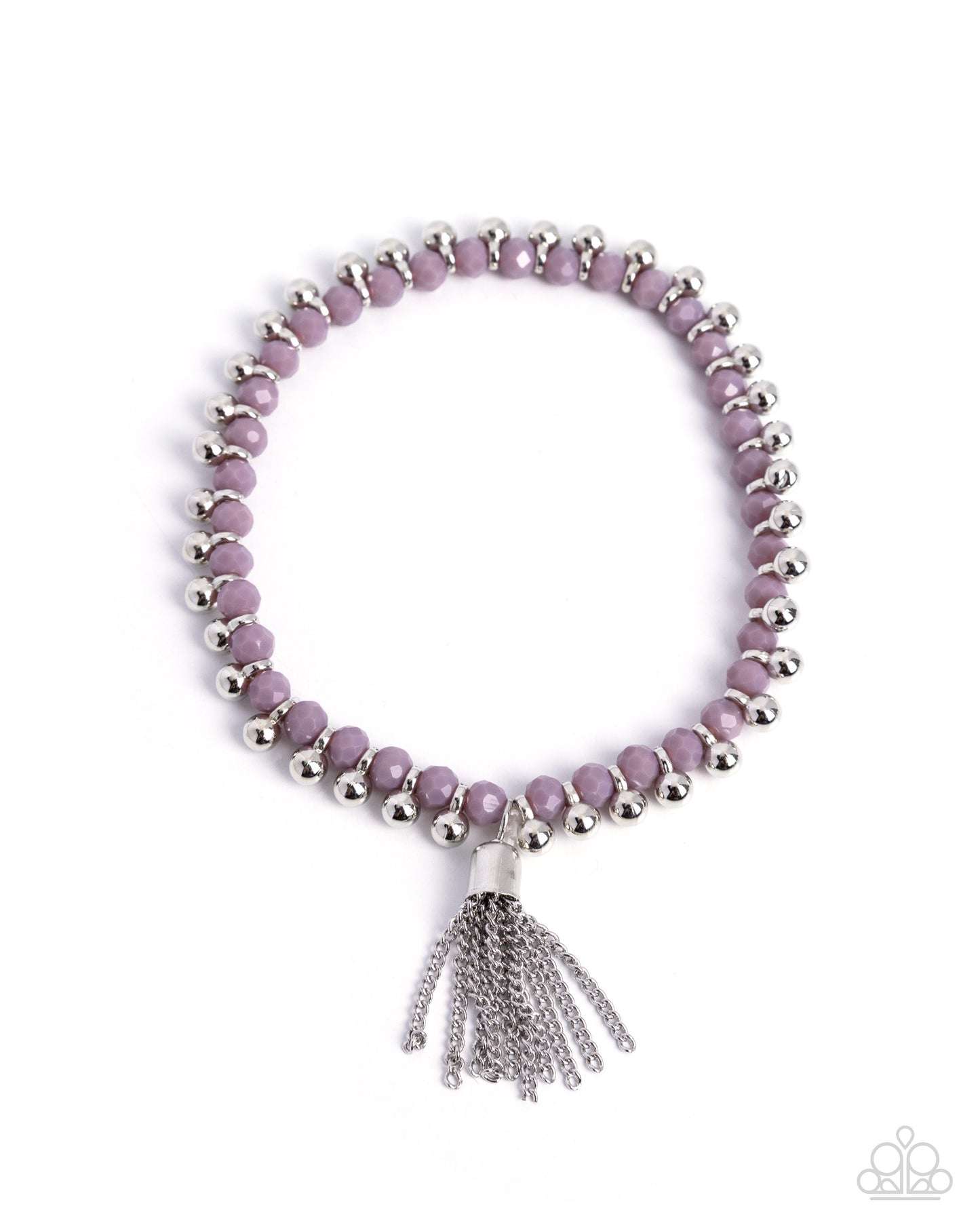 Trustworthy Tassel - purple - Paparazzi bracelet