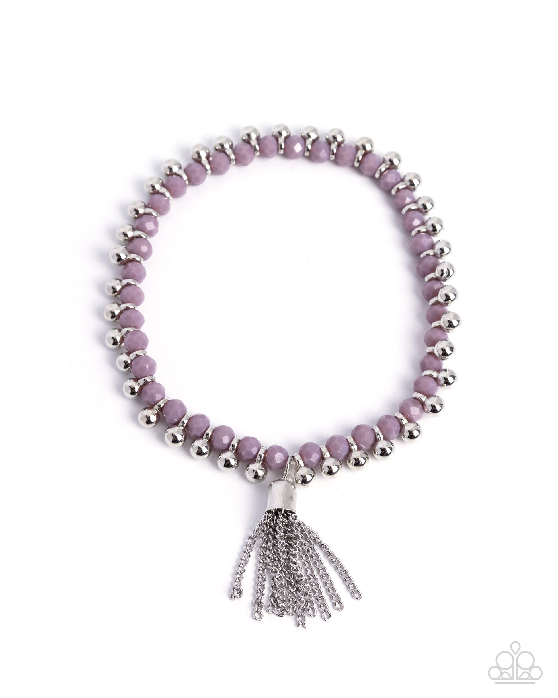 Trustworthy Tassel - purple - Paparazzi bracelet