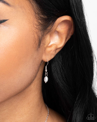 Tulip Drops - yellow - Paparazzi necklace