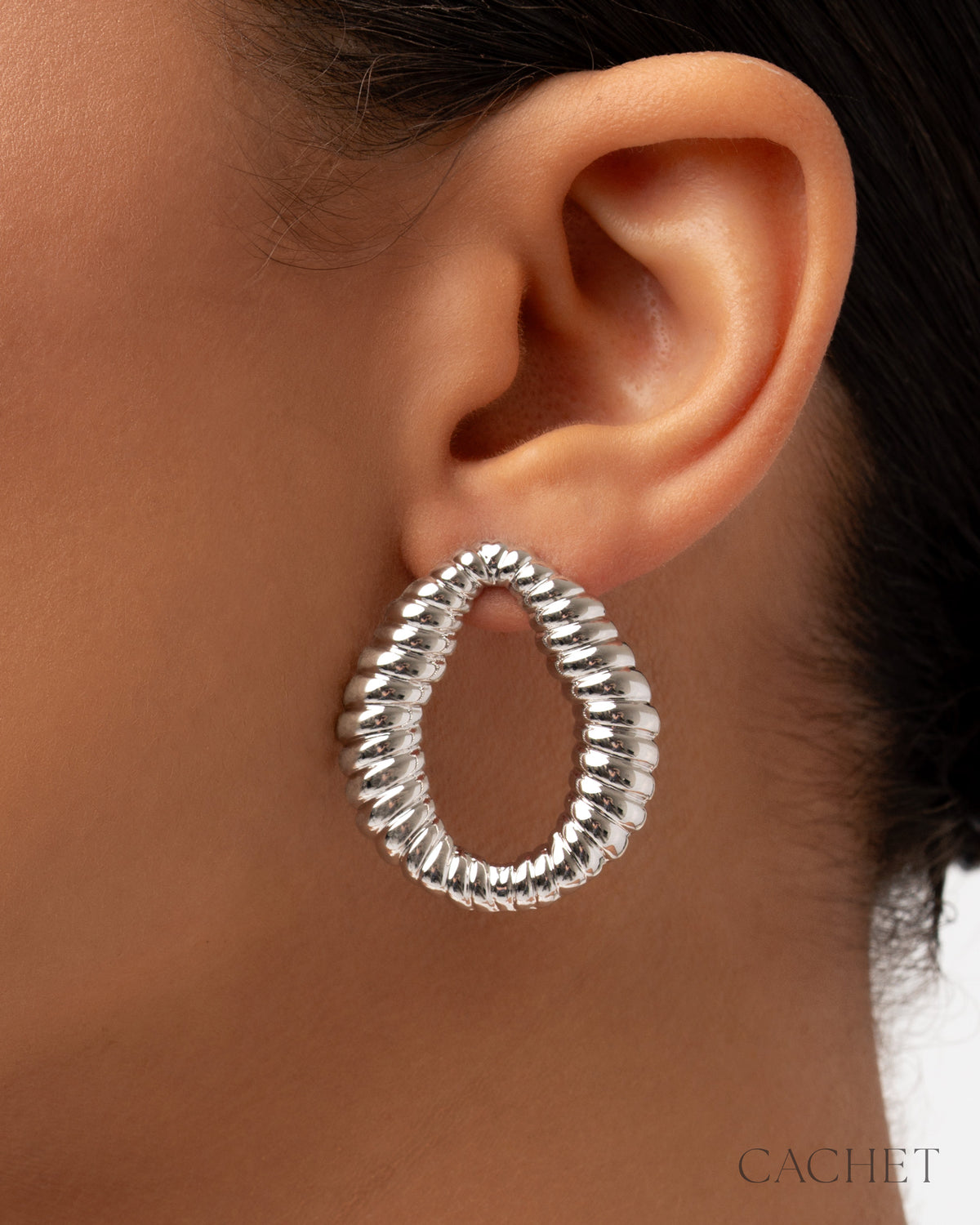 Tumulte - Cachet earrings - Cachet by Paparazzi