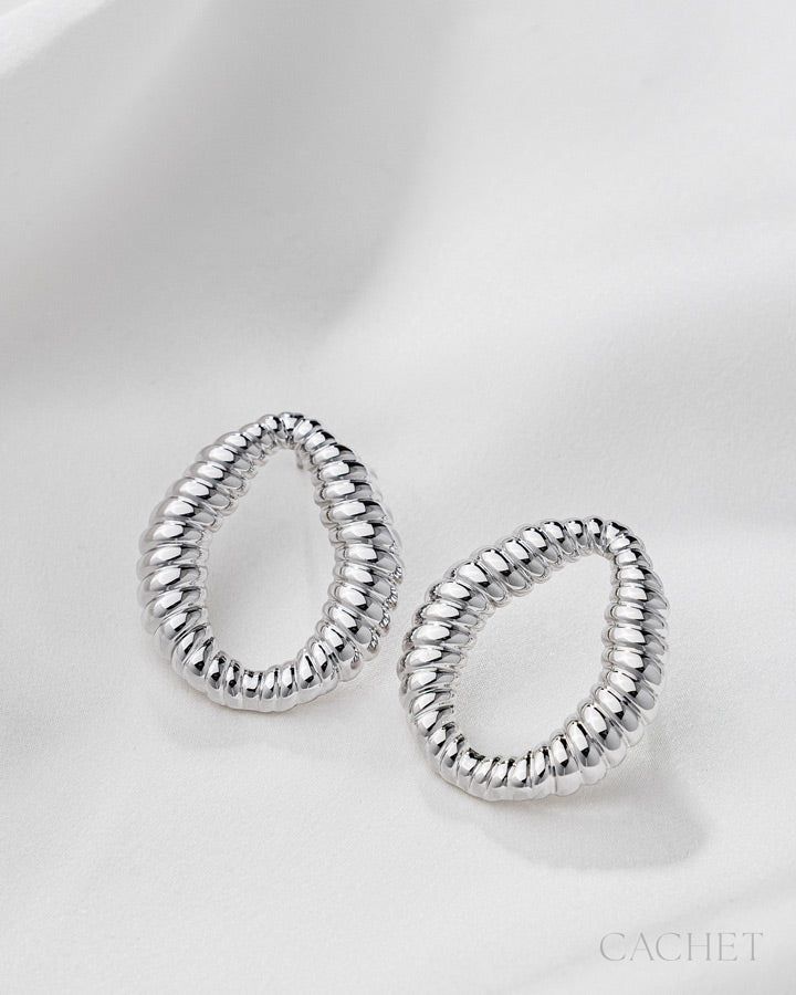 Tumulte - Cachet earrings - Cachet by Paparazzi