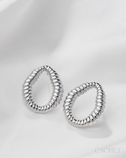 Tumulte - Cachet earrings - Cachet by Paparazzi