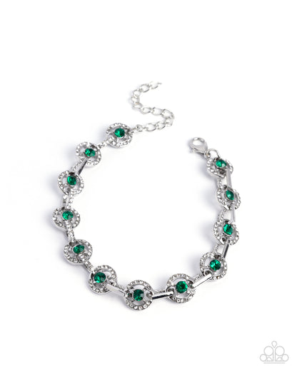 Twinkle Tour - green - Paparazzi bracelet