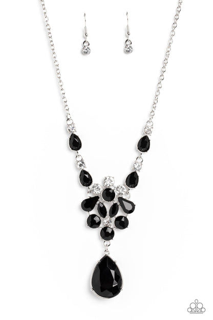 TWINKLE of an Eye - black - Paparazzi necklace