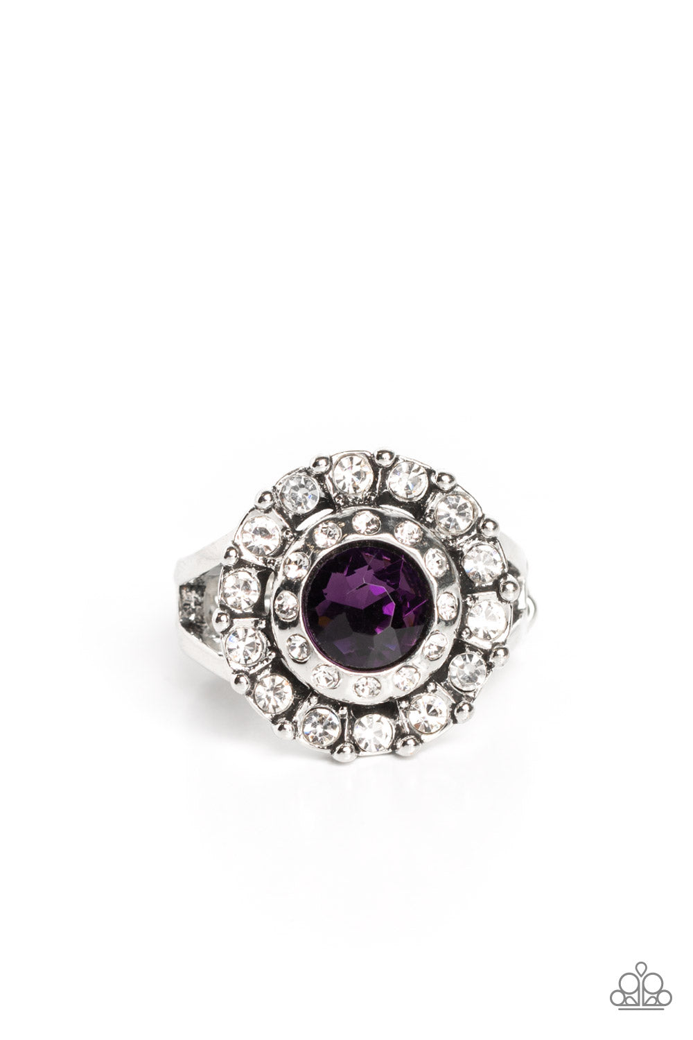 Twinkling Trance - purple - Paparazzi ring