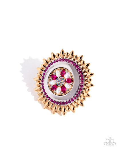Twinkly Truth - pink - Paparazzi ring
