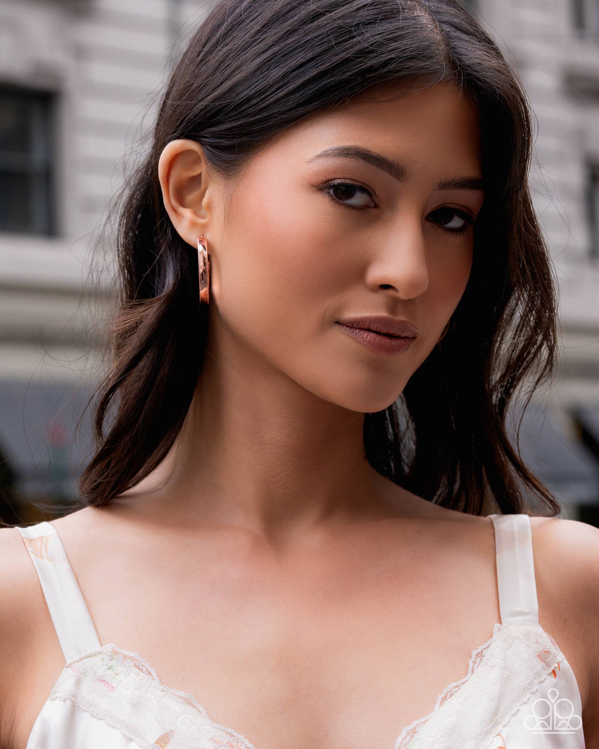 Unapologetic Union - copper - Paparazzi earrings