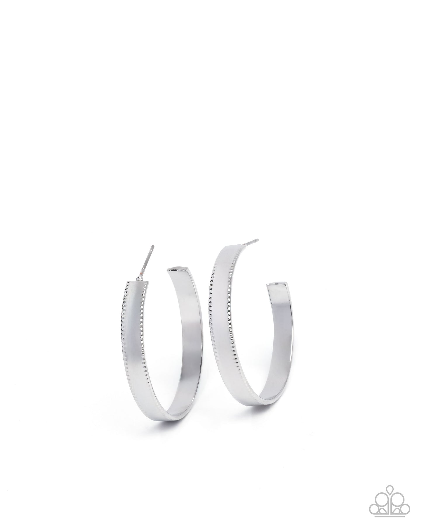 Unapologetic Union - silver - Paparazzi earrings