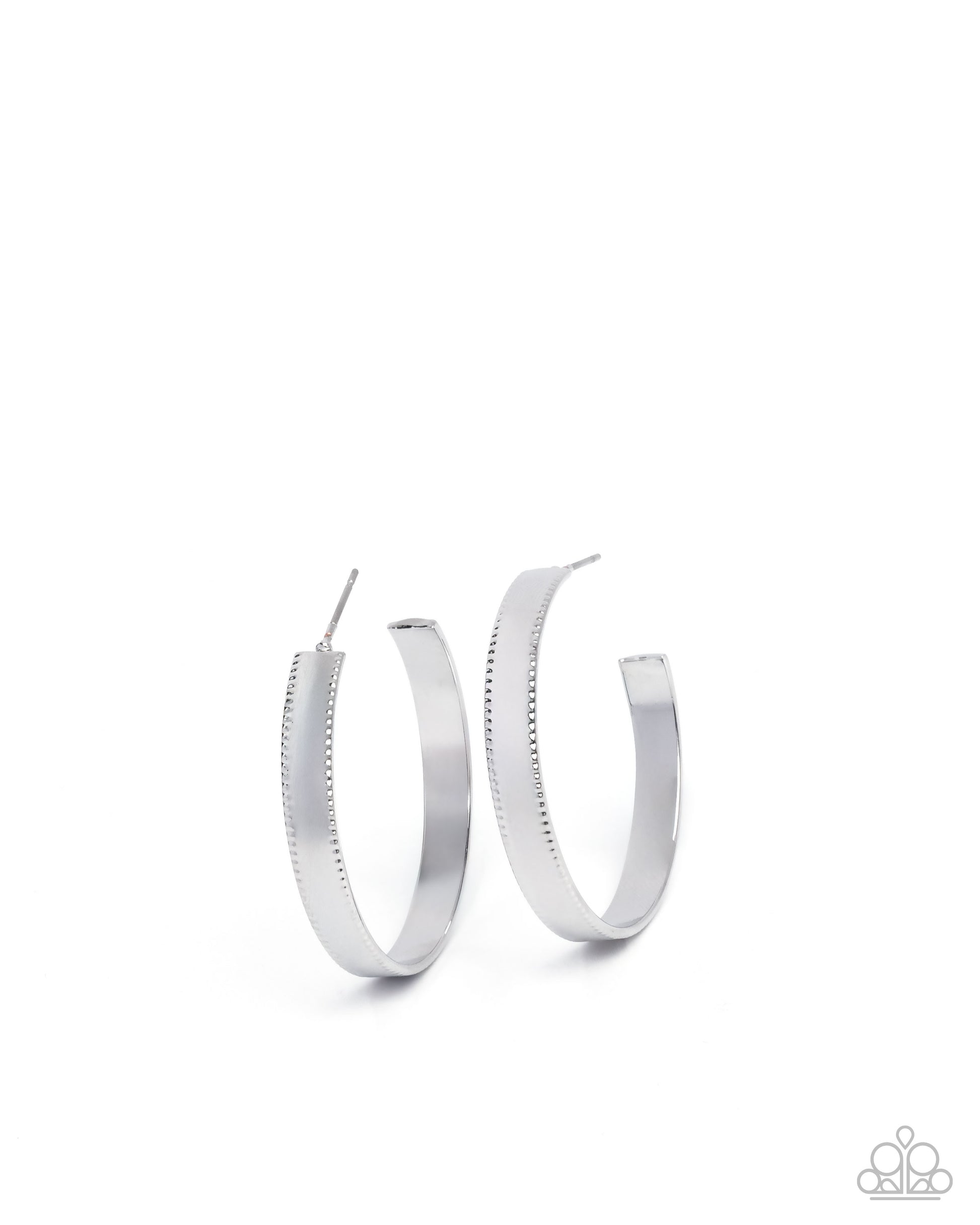 Unapologetic Union - silver - Paparazzi earrings