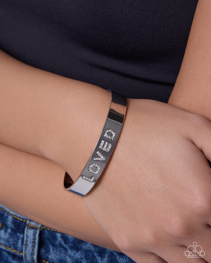 Unconditionally Loved - white - Paparazzi bracelet