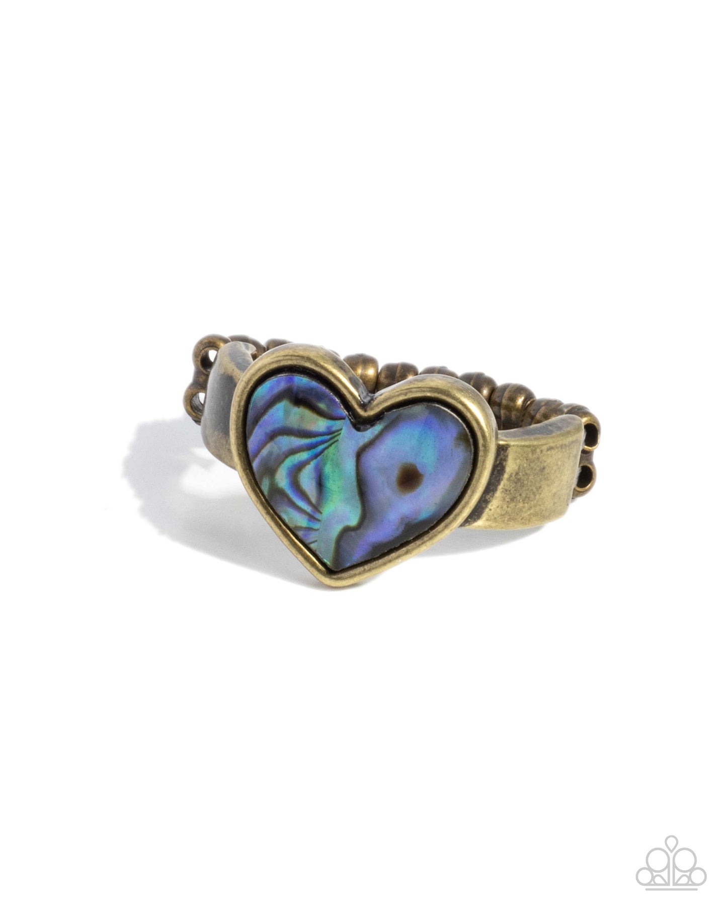 Uncontrollably Fond - brass - Paparazzi ring