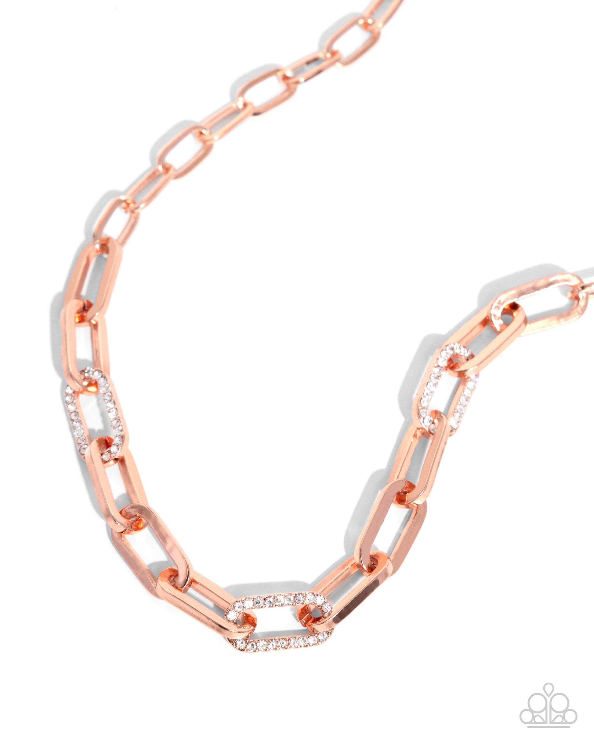 Understated Shimmer - copper - Paparazzi necklace