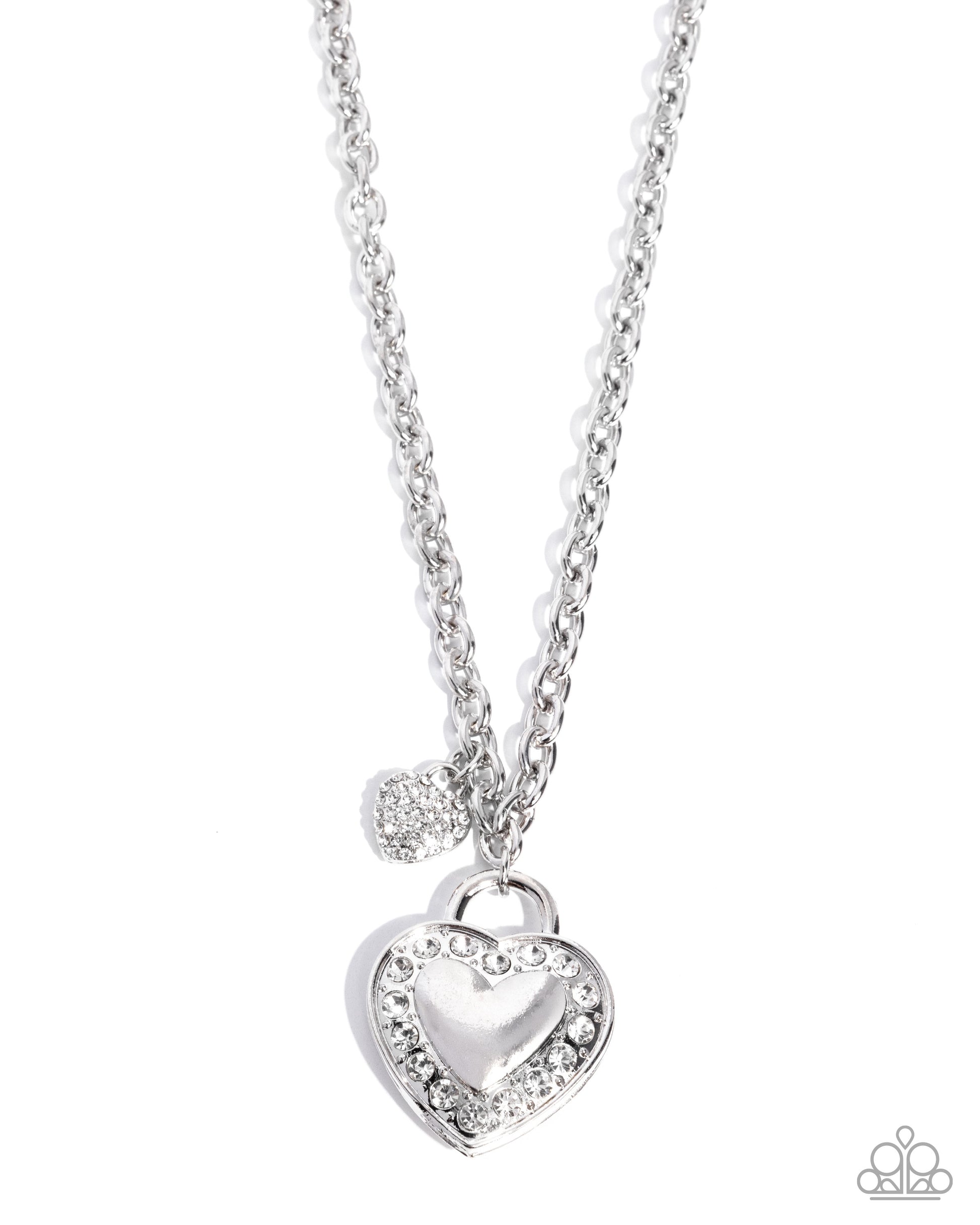 Unforgettable Union - white - Paparazzi necklace