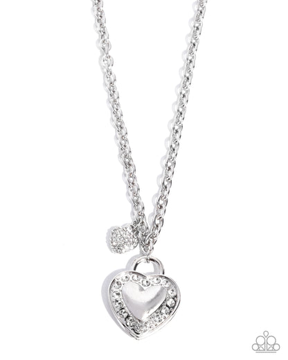 Unforgettable Union - white - Paparazzi necklace