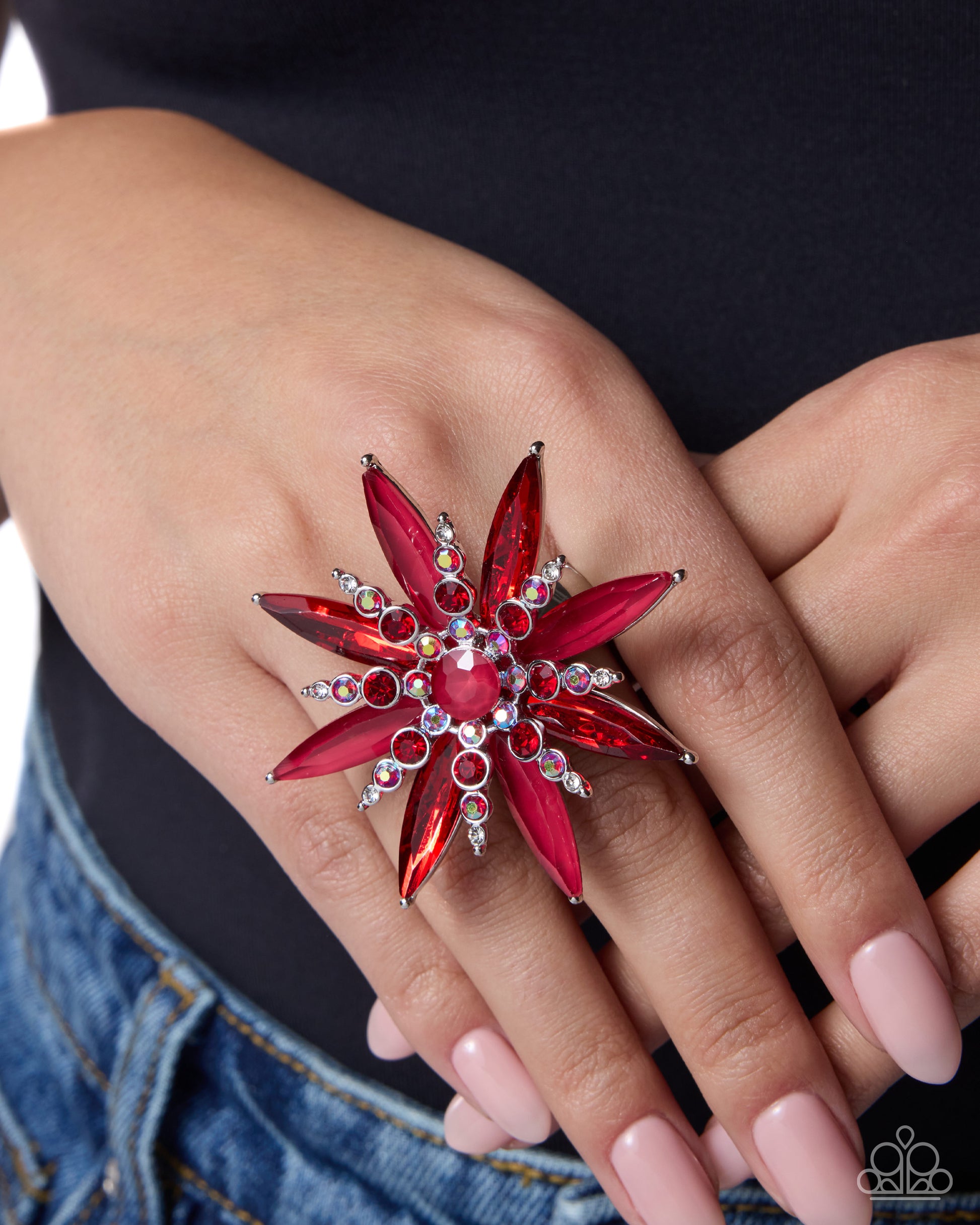Unlimited Springtime - red - Paparazzi ring