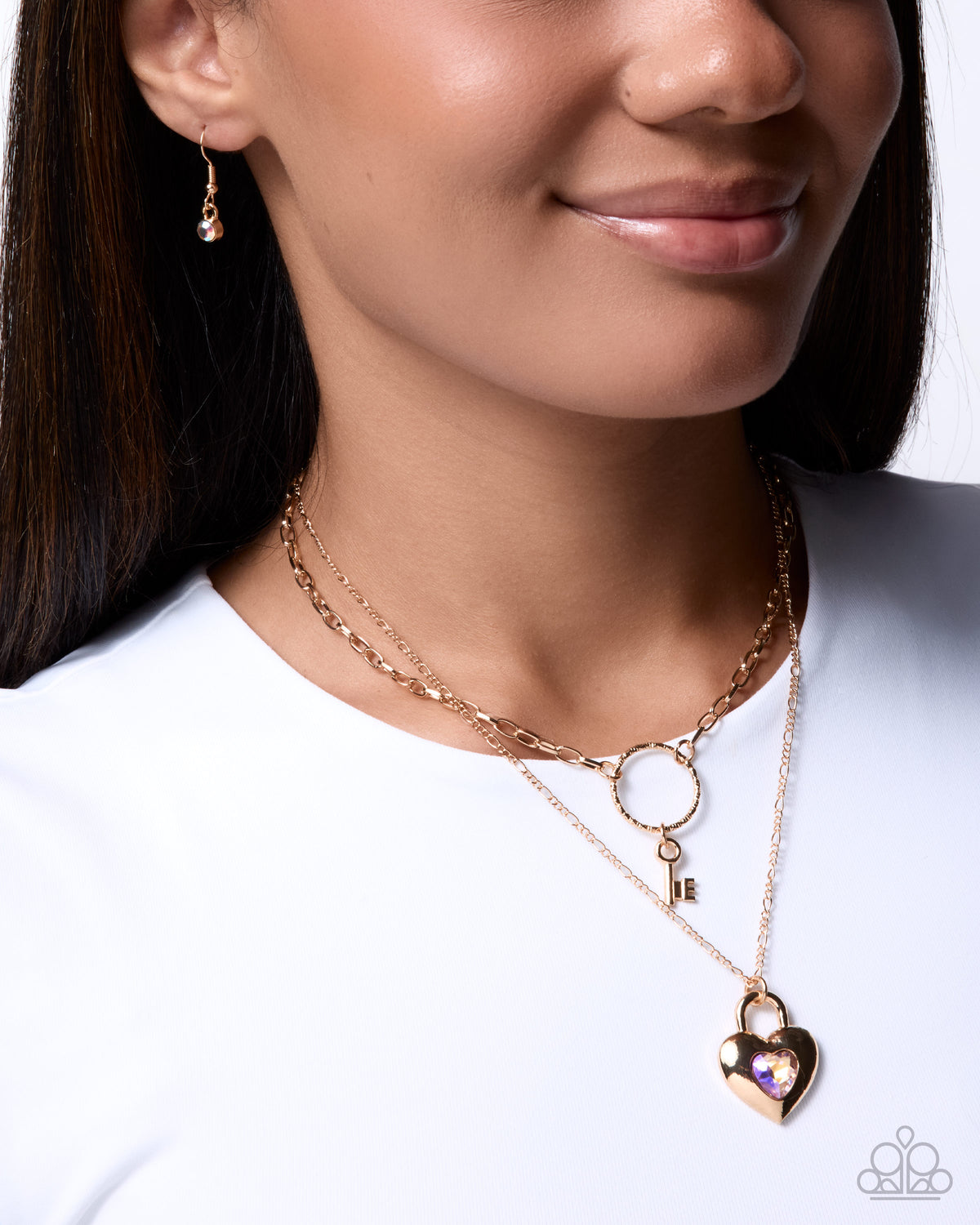Unlocking More - yellow - Paparazzi necklace
