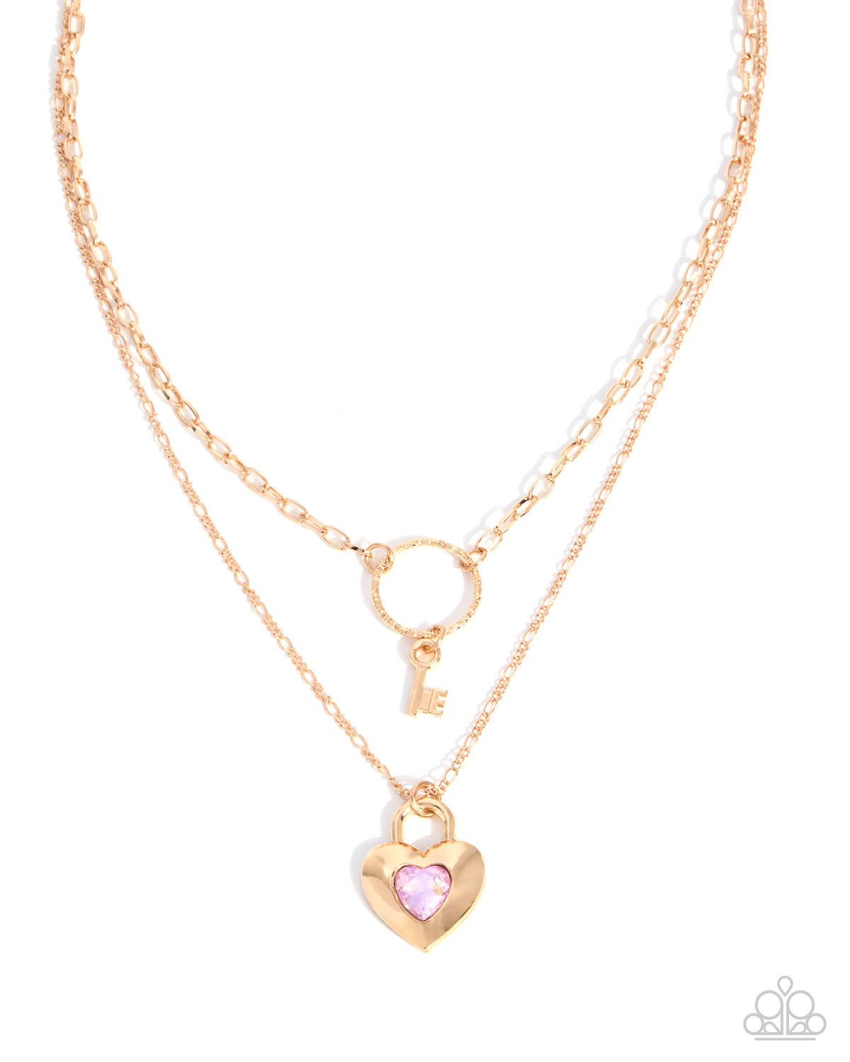 Unlocking More - yellow - Paparazzi necklace