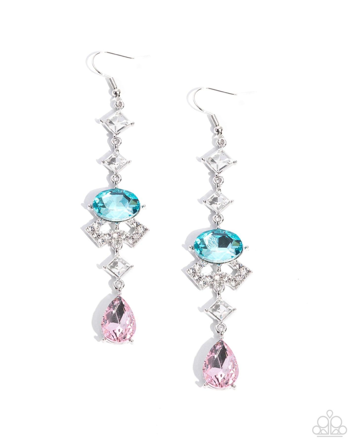 Unmatched Shimmer - multi - Paparazzi earrings