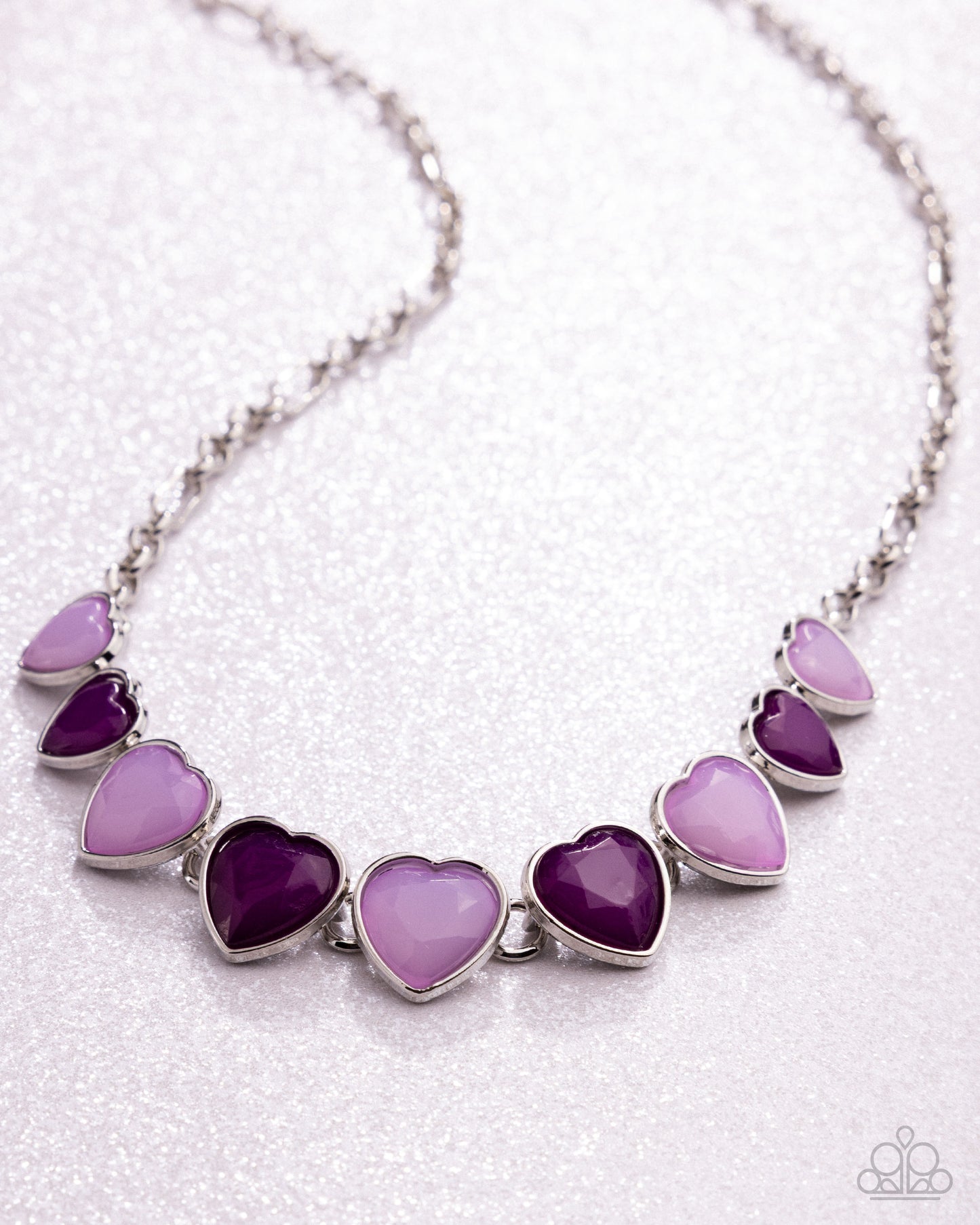 Unrequited Affection - purple - Paparazzi necklace