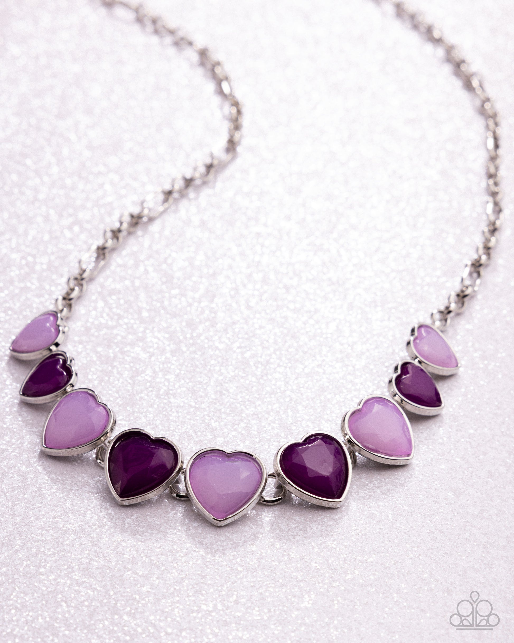 Unrequited Affection - purple - Paparazzi necklace