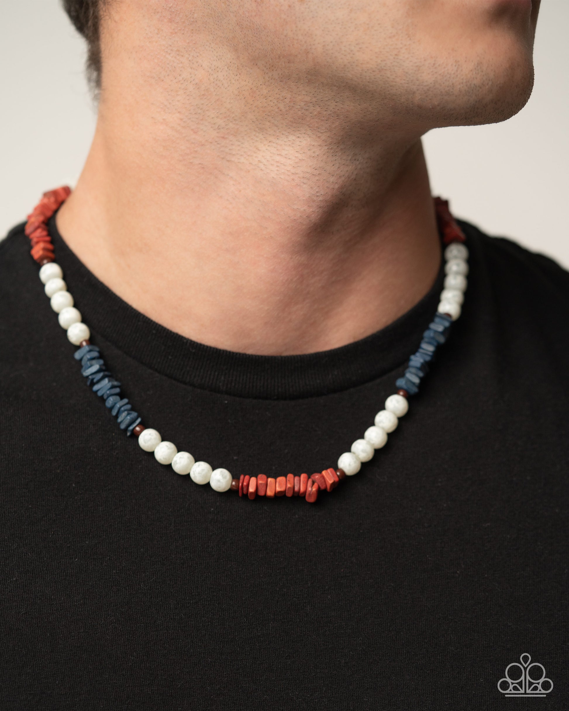 Upbeat Urban - multi - Paparazzi MENS necklace