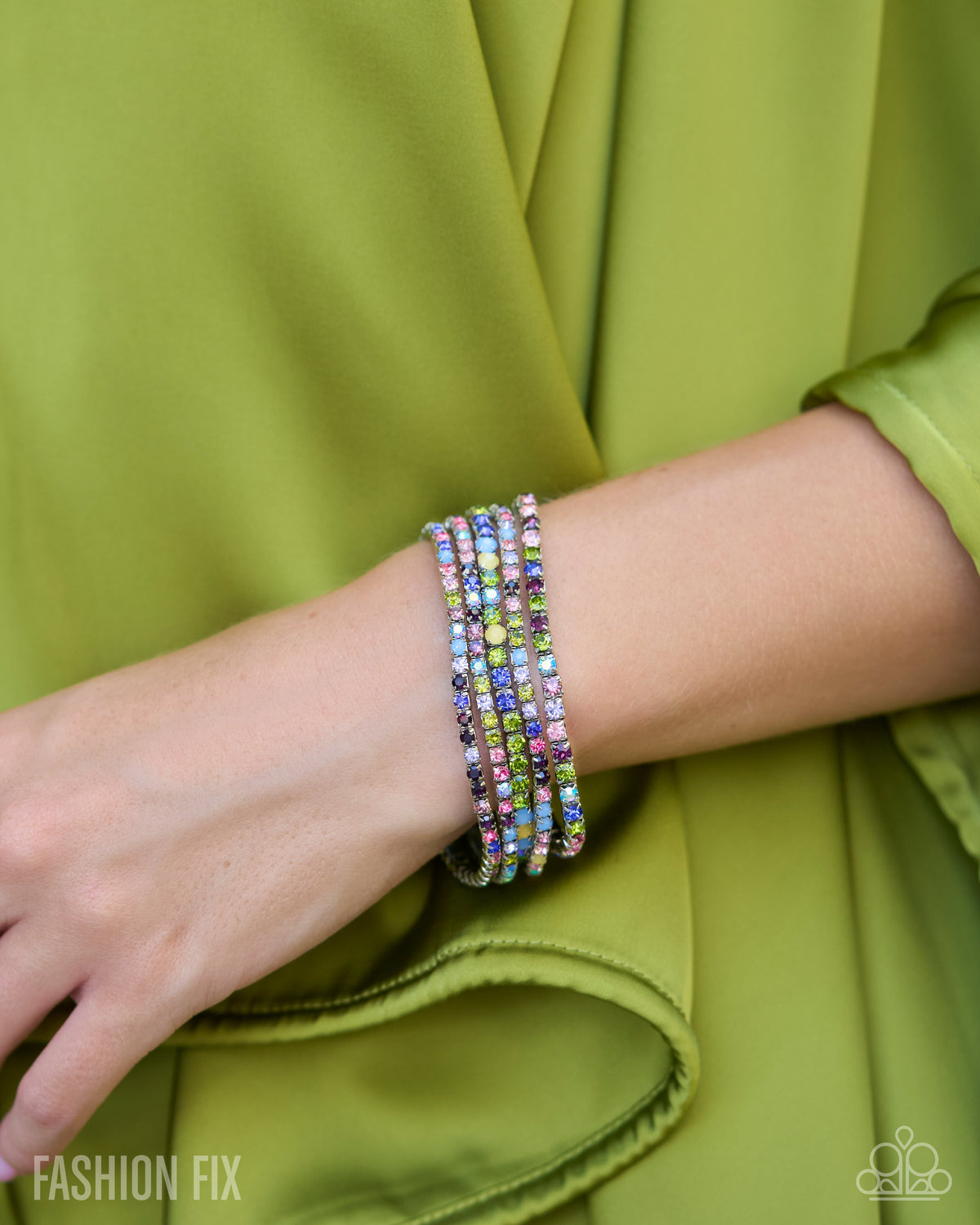 Uplifting Energy - multi - Paparazzi bracelet