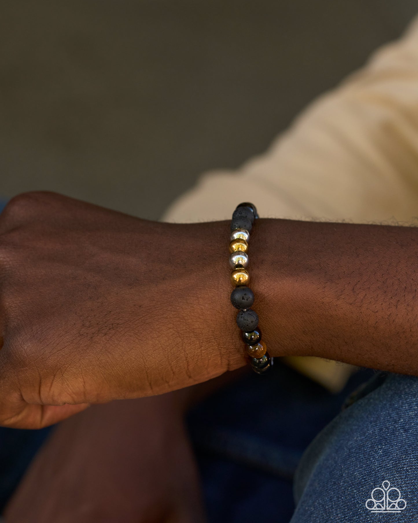Urban Color - black - Paparazzi MENS bracelet