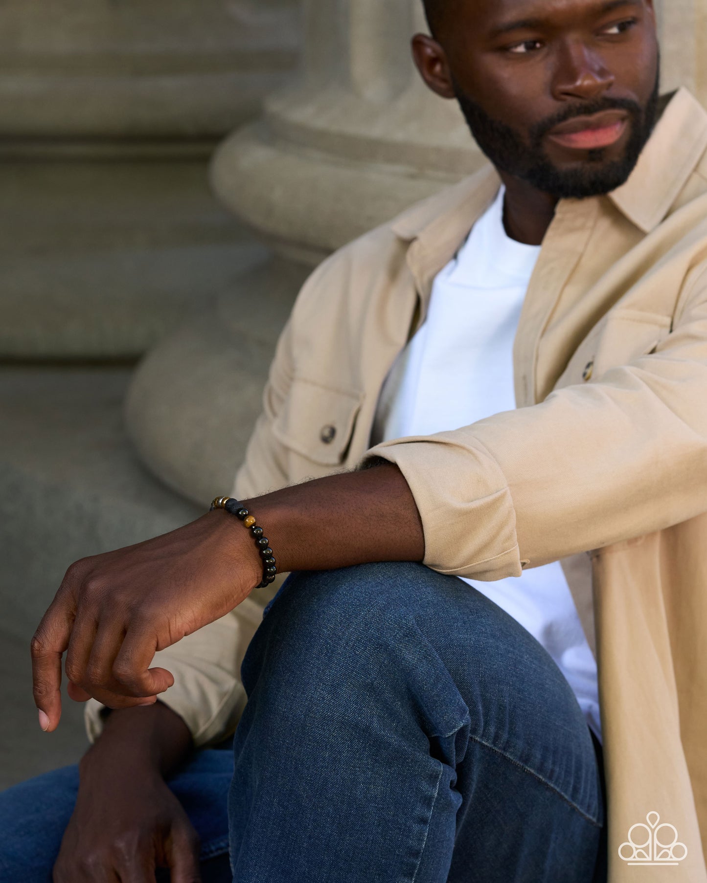 Urban Color - black - Paparazzi MENS bracelet