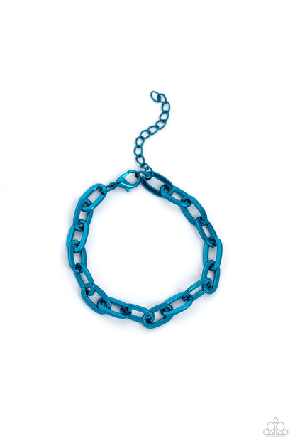 Energetic Encore - blue - Paparazzi bracelet