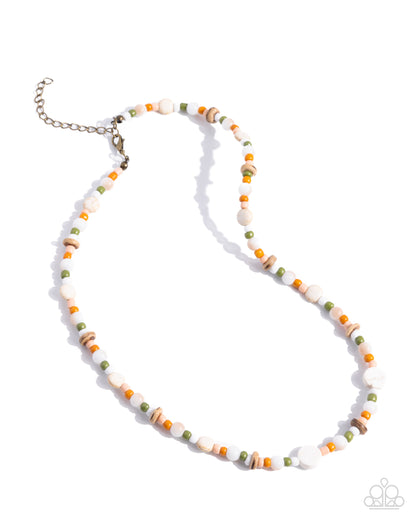 Urban Uniform - brass - Paparazzi MENS necklace