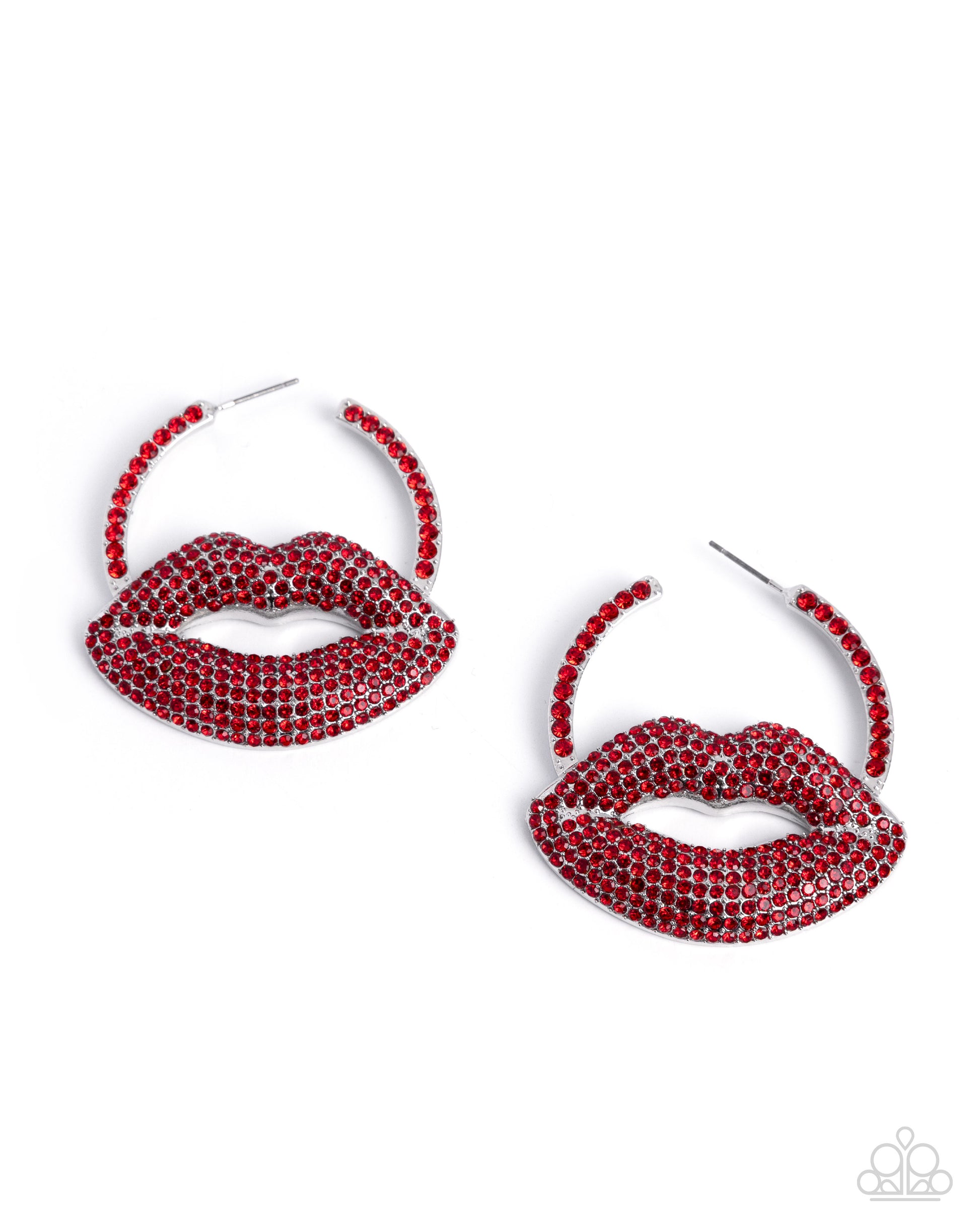 Valentines Date - red - Paparazzi earrings