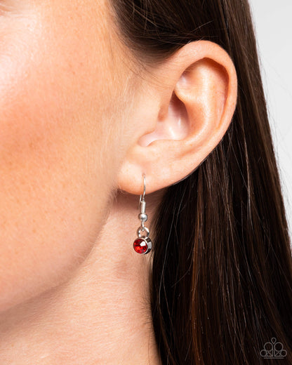 Valentines Day Decadence - red - Paparazzi necklace