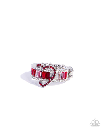Valentines Value - red - Paparazzi ring