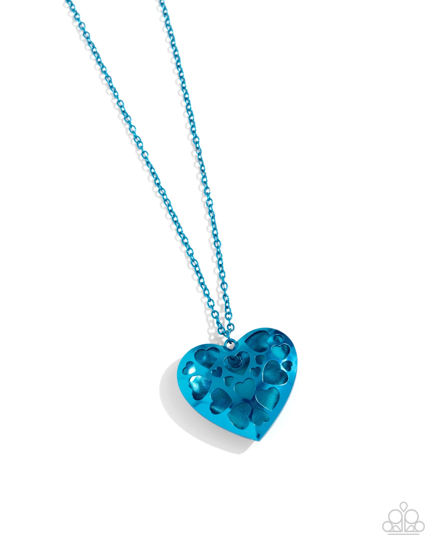 Valentines View - blue - Paparazzi necklace