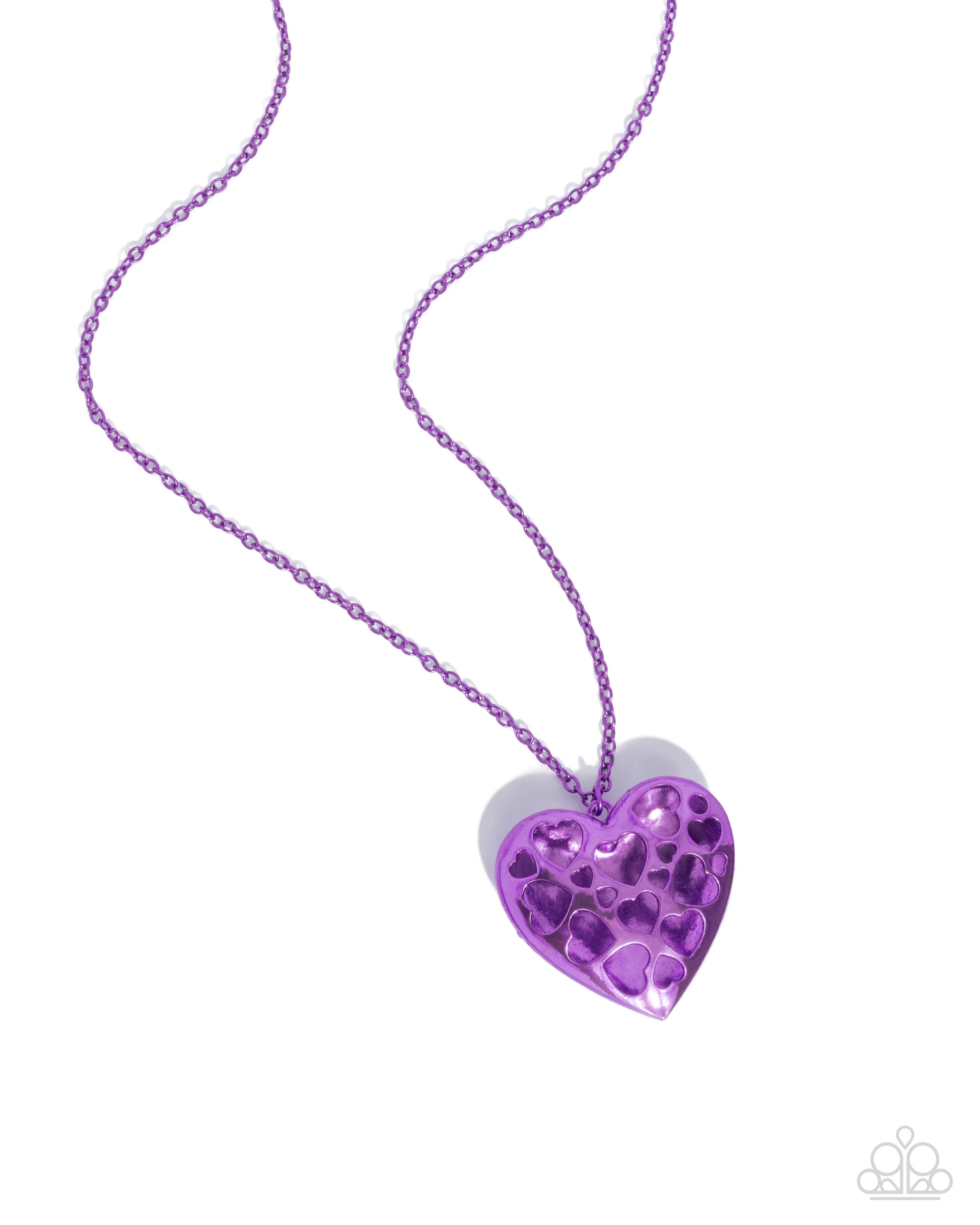 Valentines View - purple - Paparazzi necklace