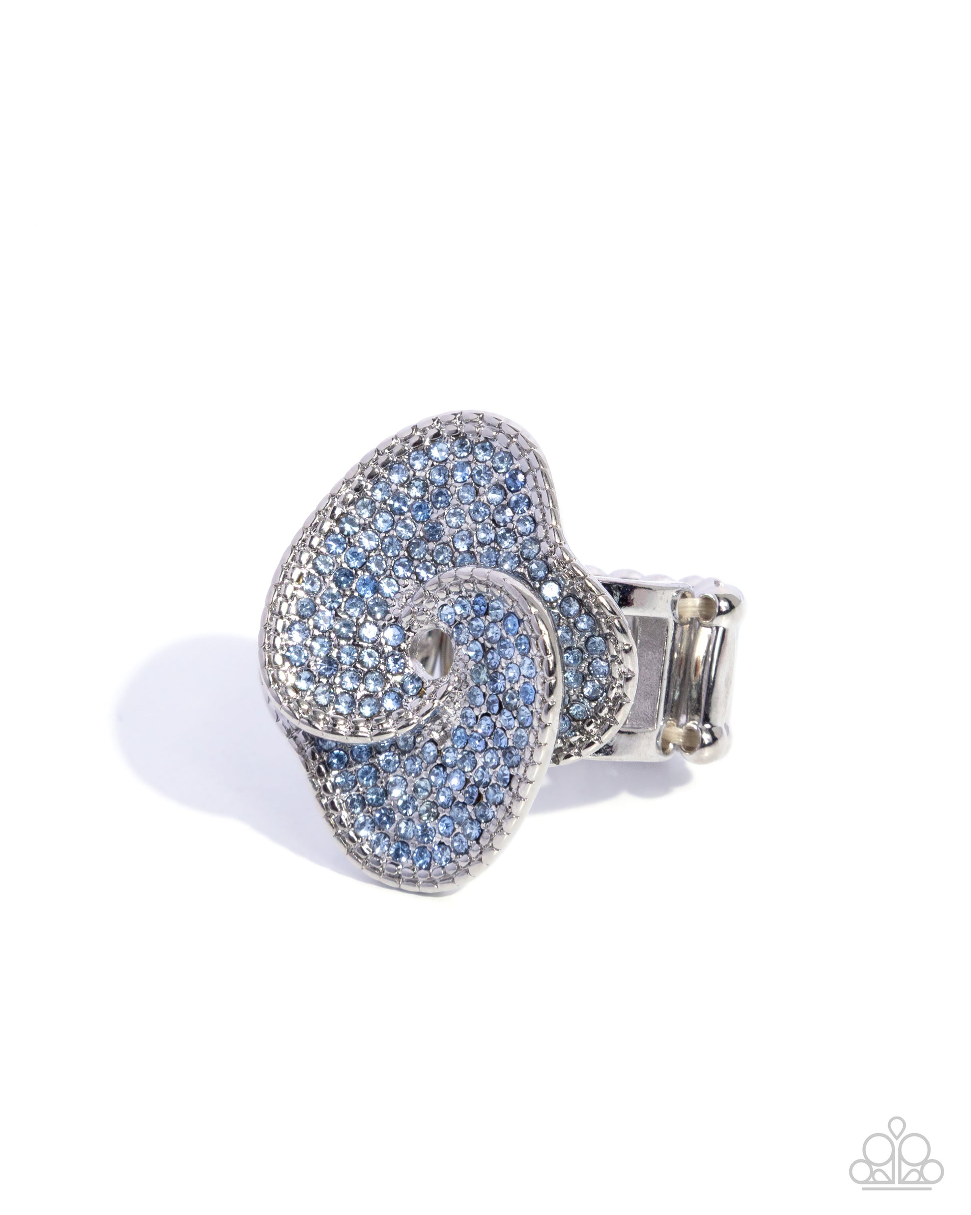 Valiant Vortex - blue - Paparazzi ring