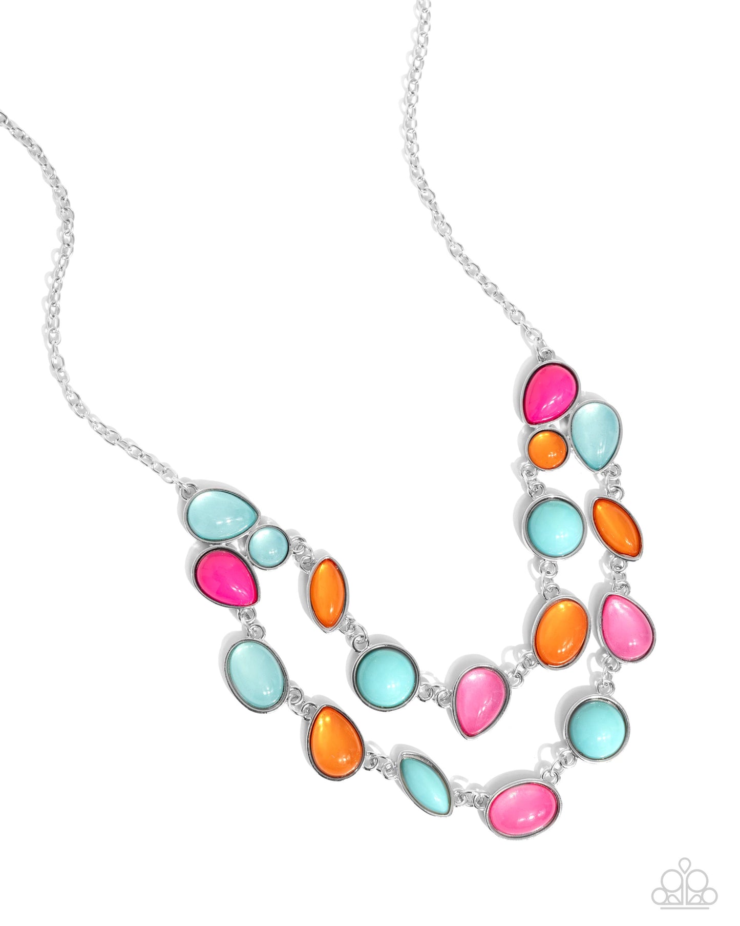 Variety Vogue - pink - Paparazzi necklace