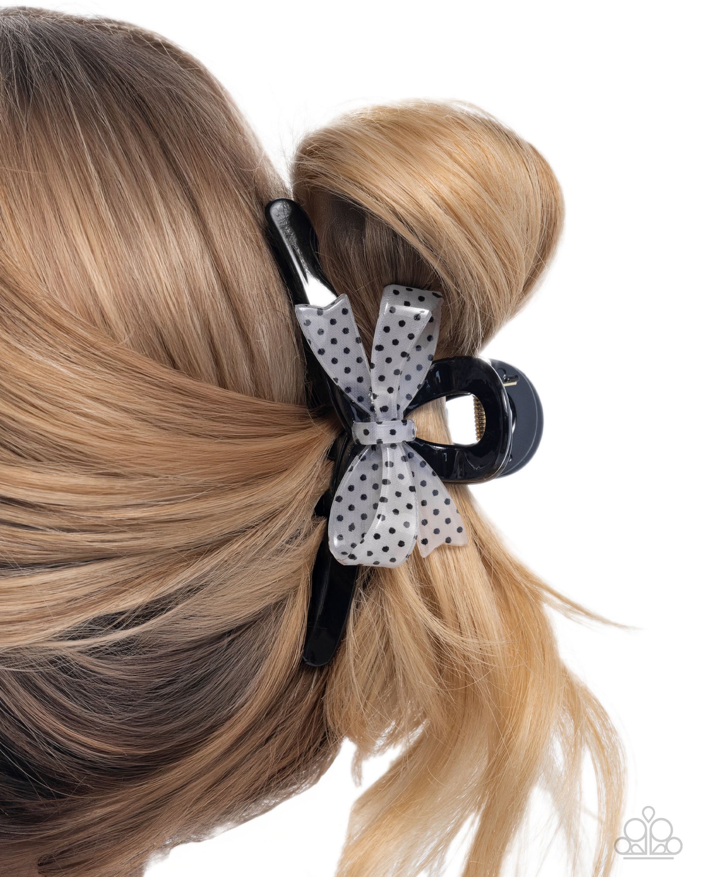 Vaudeville Value - black - Paparazzi hair clip