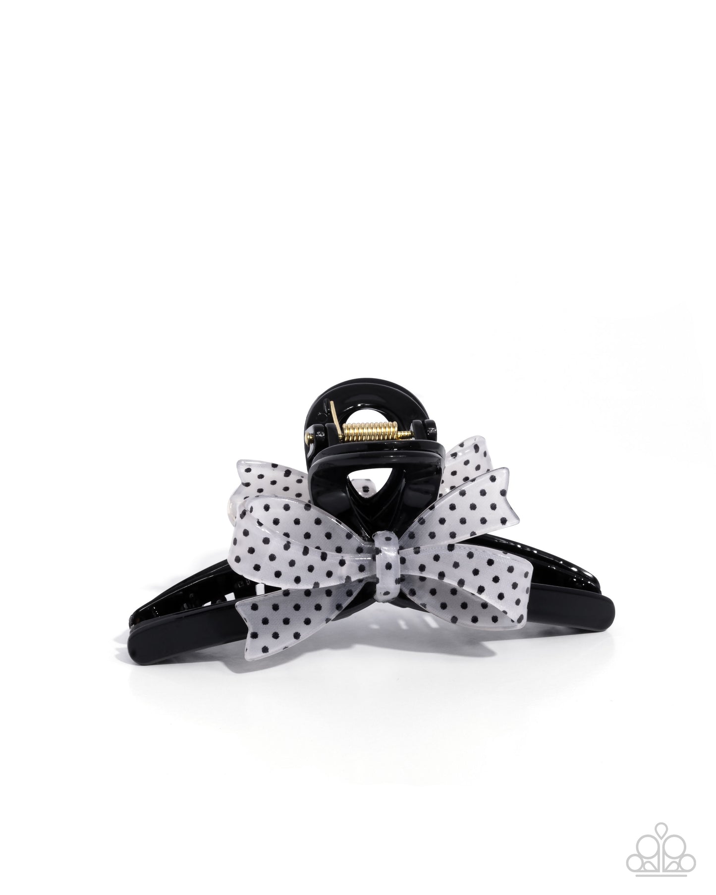 Vaudeville Value - black - Paparazzi hair clip