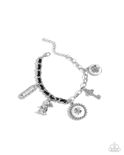 Velveteen Rabbit - white - Paparazzi bracelet