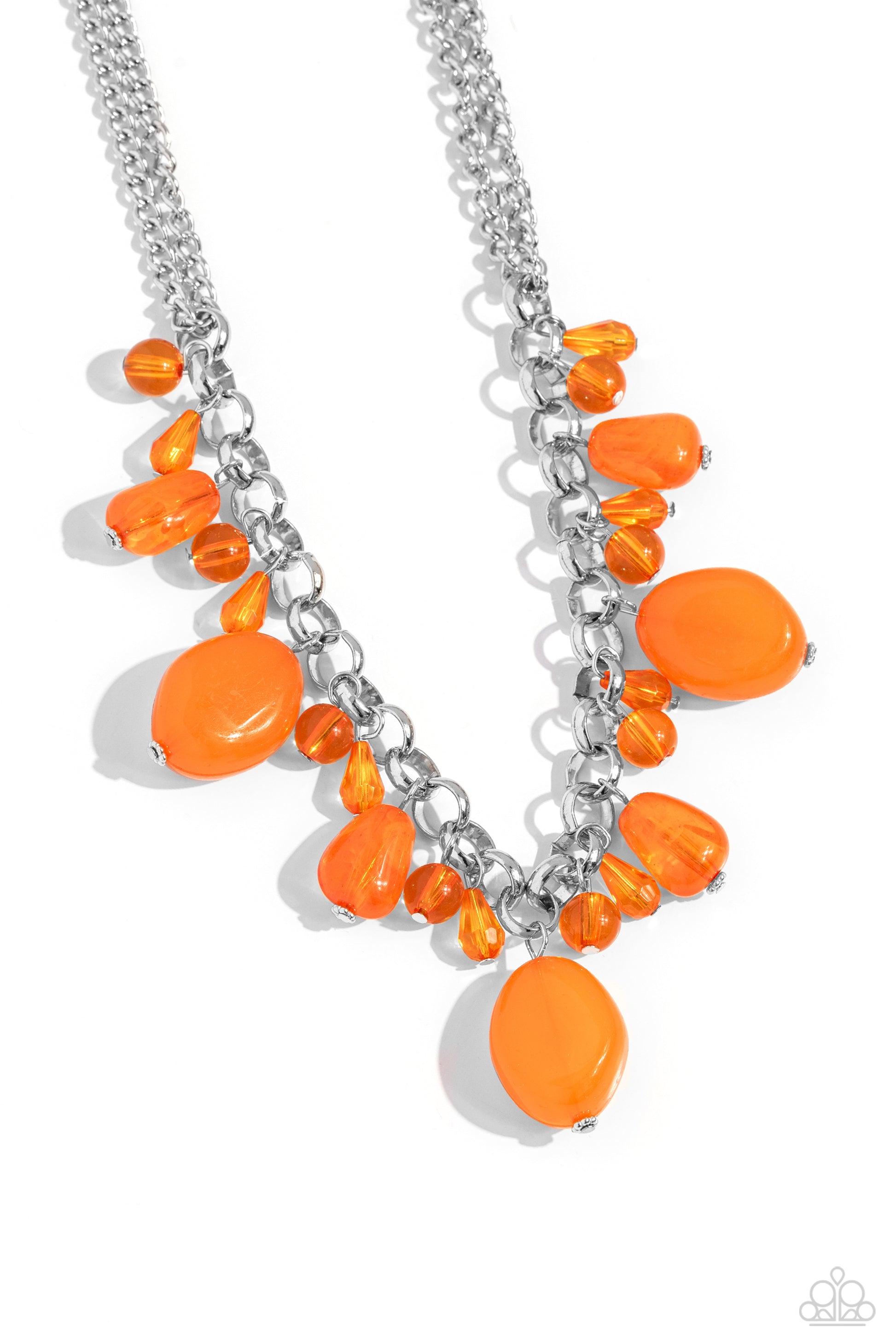 Venetian Vacation - orange - Paparazzi necklace