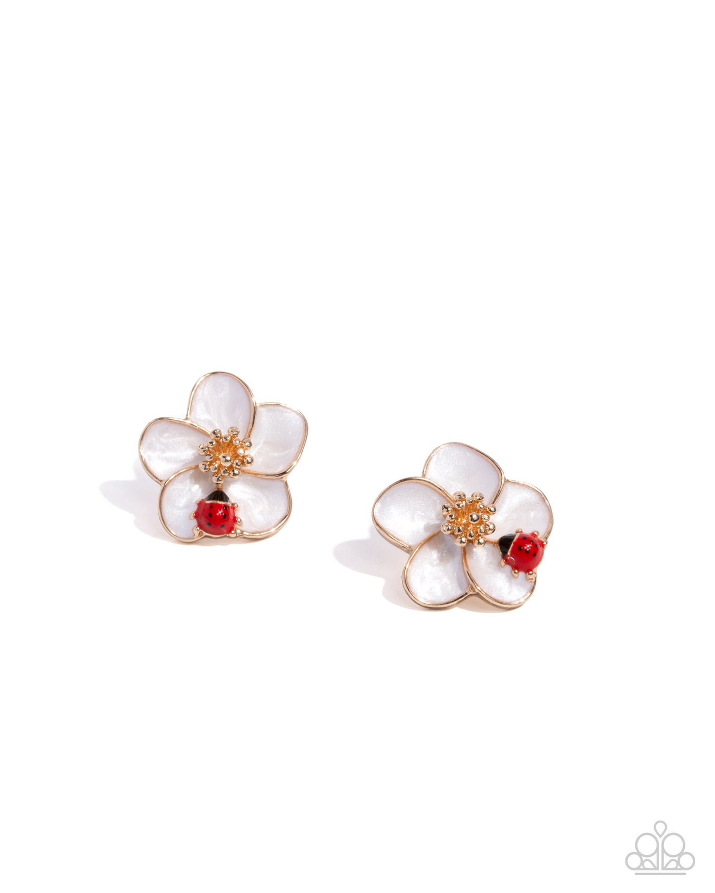 Verdant View - gold - Paparazzi earrings