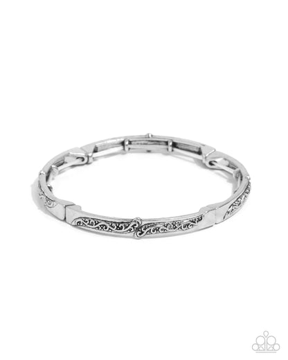 Very Vineyard - silver - Paparazzi bracelet