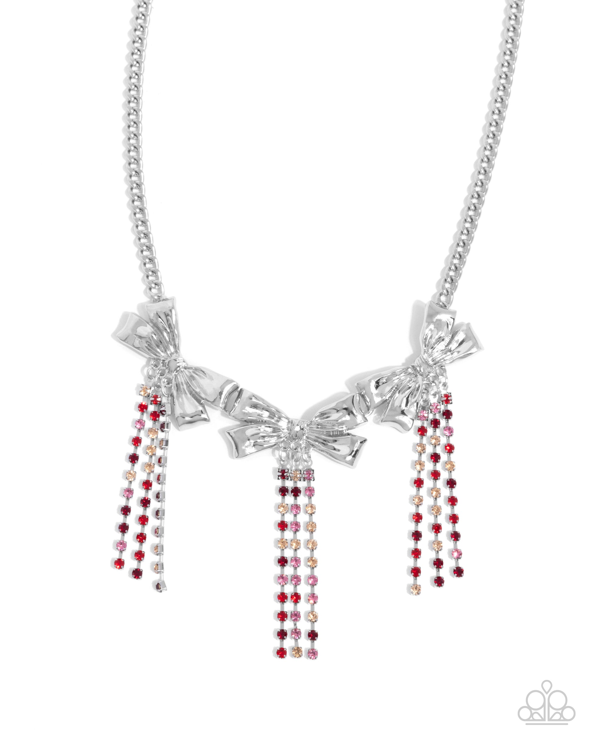 Victorian Influence - red - Paparazzi necklace