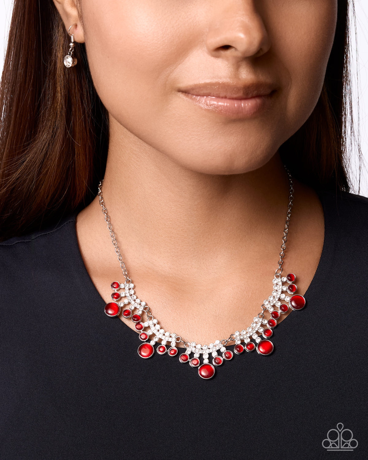 Victorian Vantage - red - Paparazzi necklace