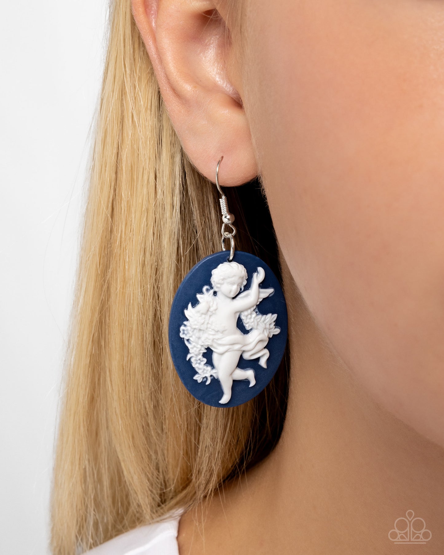 Vintage Verdict - blue - Paparazzi earrings
